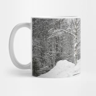 Sledding in Winter Mug